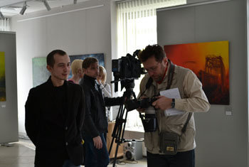 solo exhibition Pripyats Lights or Chernobyl Shadows